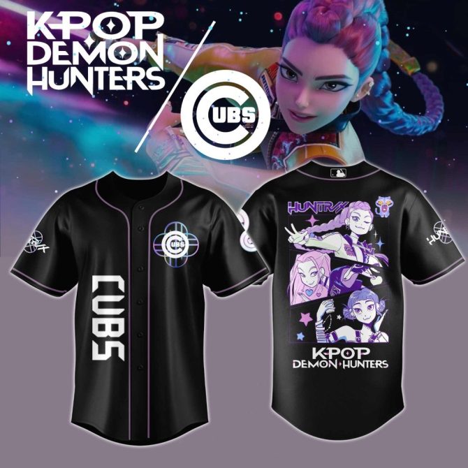 Kpop Demon Hunters Cubs Jersey - Stylish Anime-Inspired Sports Shirt – Unisex Fashion Apparel