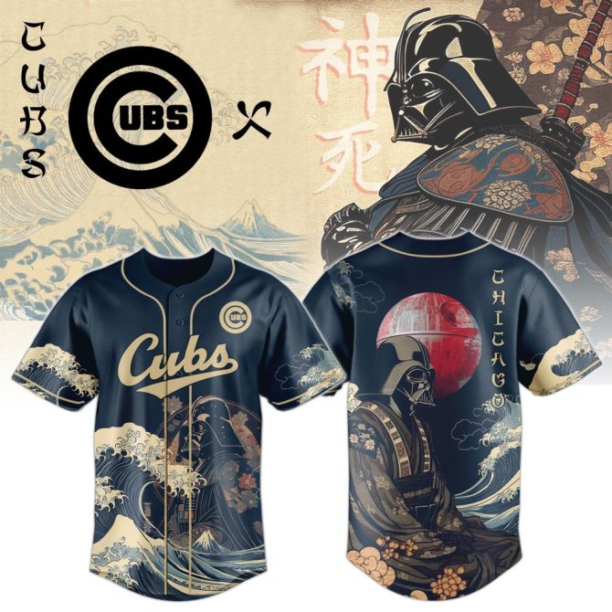 Limited Edition Cubs Samurai Jersey - Unique Art Design For Fans