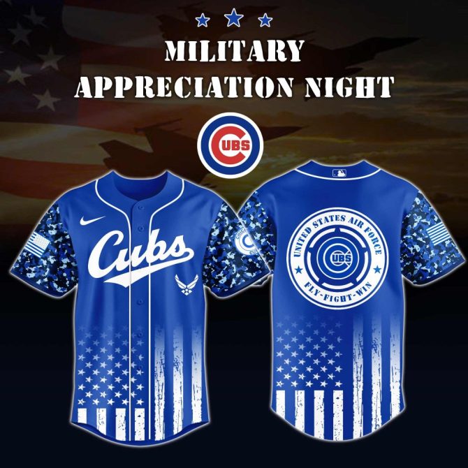 Limited Edition Cubs Military Appreciation Jersey - Honor Veterans In Style!