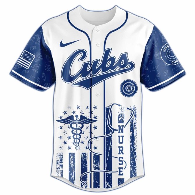 Chicago Cubs Nurses Night 2025 Jersey – Limited Edition Tribute Apparel For Healthcare Heroes - Image 2