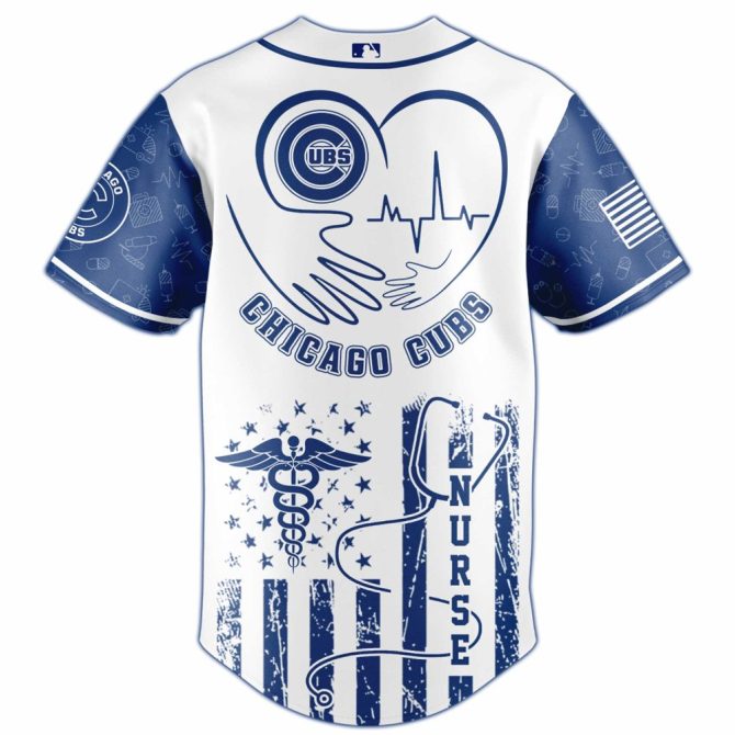 Chicago Cubs Nurses Night 2025 Jersey – Limited Edition Tribute Apparel For Healthcare Heroes - Image 3
