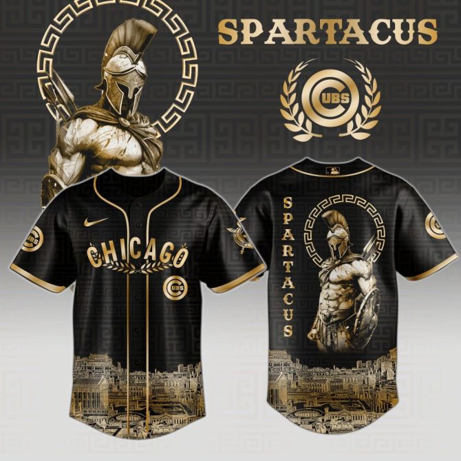Chicago Cubs Spartacus Jersey - Limited Edition Gladiator Design