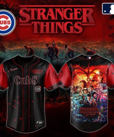 Exclusive Cubs X Stranger Things Jersey - Limited Edition Mlb Fan Gear