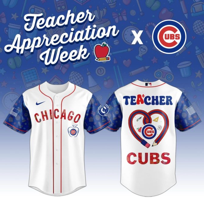 Chicago Cubs Teacher Appreciation Jersey - Celebrate Educators In Style!