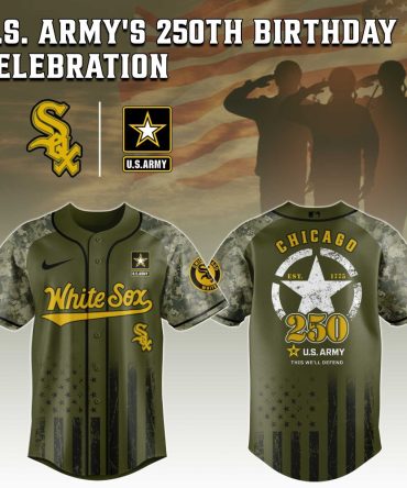 Celebrate U.S. Army'S 250Th With Limited Edition White Sox Camo Jersey