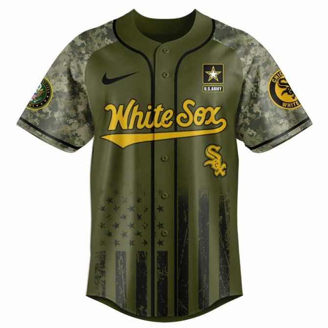 Celebrate U.S. Army'S 250Th With Limited Edition White Sox Camo Jersey - Image 2