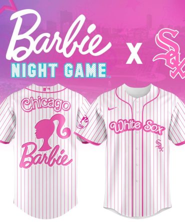Limited Edition Barbie X White Sox Jersey - Chicago Night Game Fashion