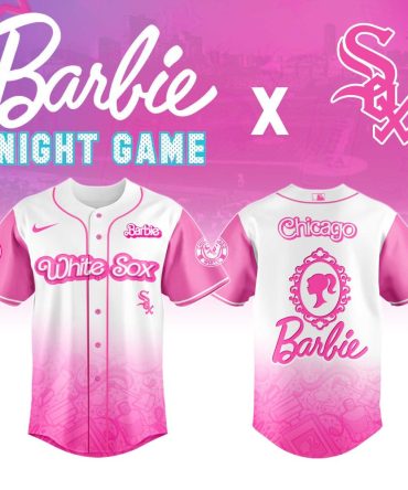 Limited Edition Barbie X White Sox Pink Jersey - Official Mlb Merchandise!