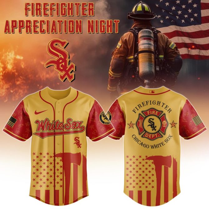Limited Edition Firefighter Appreciation Jersey - Celebrate Heroes With Style!