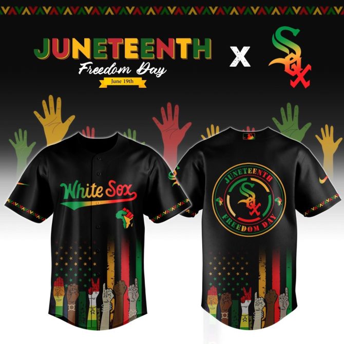 Celebrate Juneteenth In Style With Exclusive White Sox Freedom Day Jersey - Limited Edition!