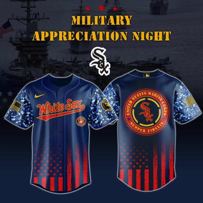 Exclusive White Sox Military Appreciation Jersey - Limited Edition Camo Design