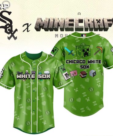 Limited Edition Chicago White Sox X Minecraft Jersey – Unique Gamer'S Baseball Gear