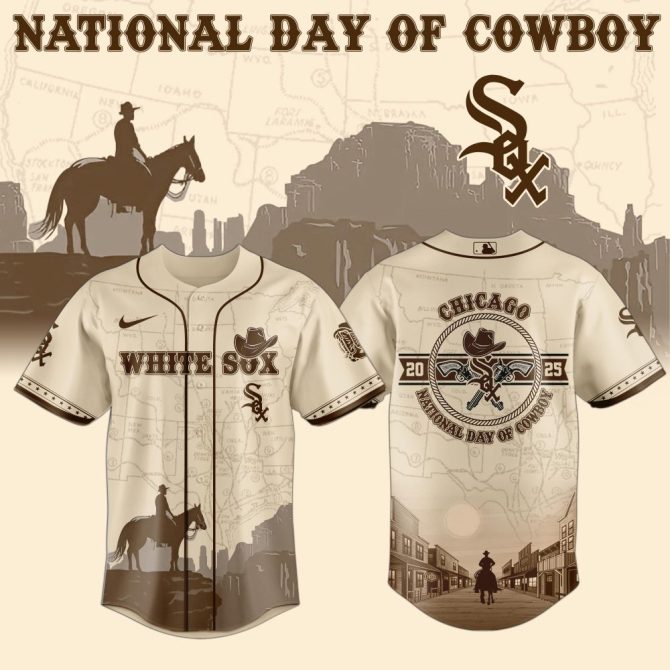 Exclusive White Sox Cowboy Day Jersey - Vintage Design, Celebrate In Style!