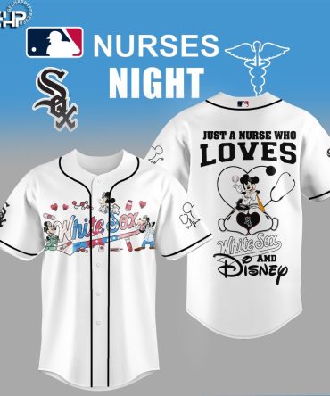 Exclusive Nurses Night White Sox & Disney Jersey - Perfect Gift For Fans!