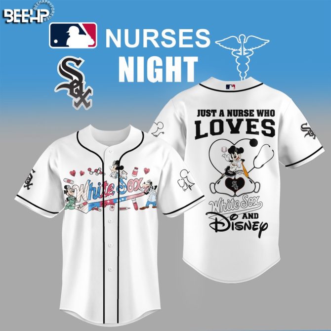 Exclusive Nurses Night White Sox & Disney Jersey - Perfect Gift For Fans!