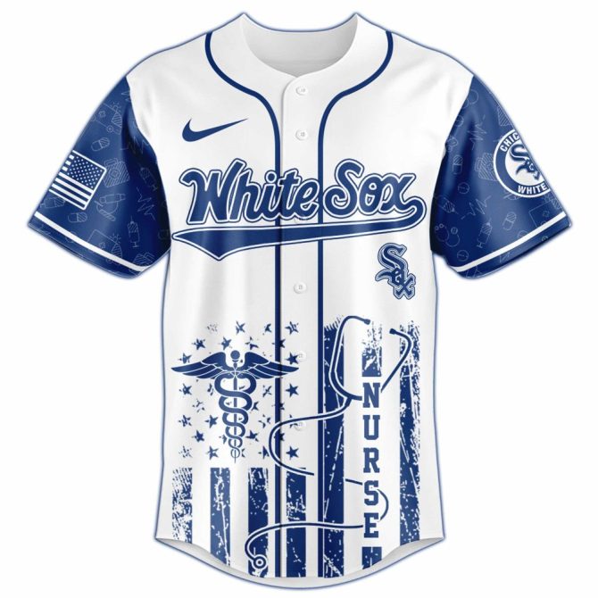 Celebrate Nurses Night 2025 With Exclusive Chicago White Sox Jersey – Limited Edition Design - Image 2