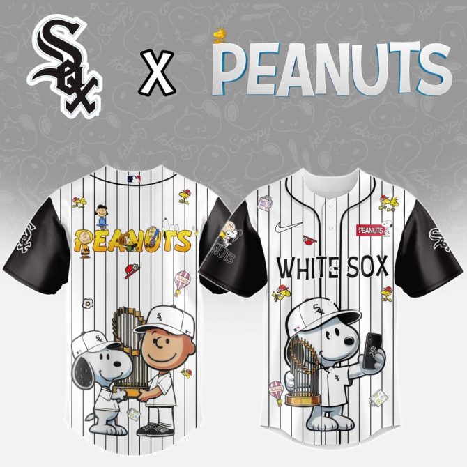 Exclusive Peanuts X White Sox Baseball Jersey – Limited Edition Collectible