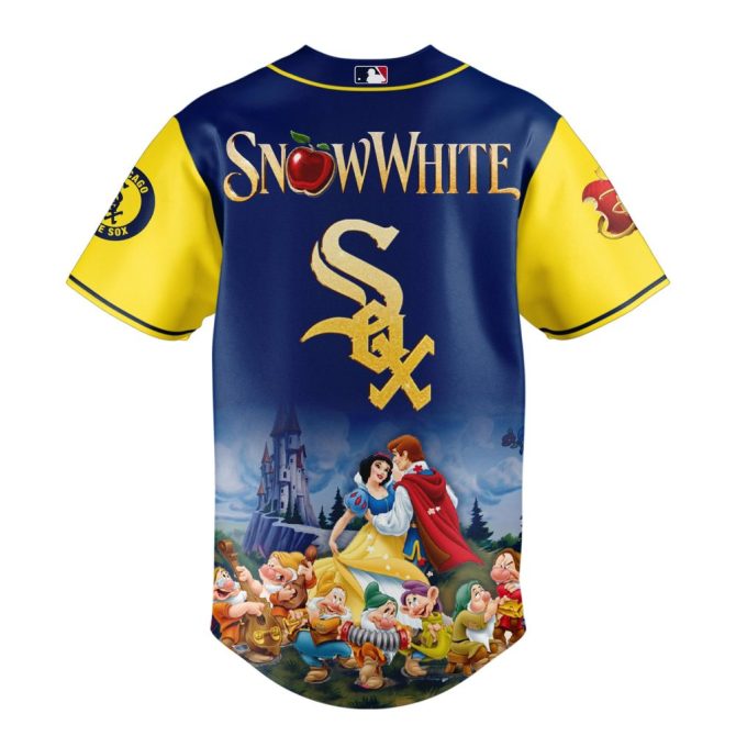 Exclusive Snow White Mlb Jersey - Limited Edition Disney X Baseball Team Gear - Image 3