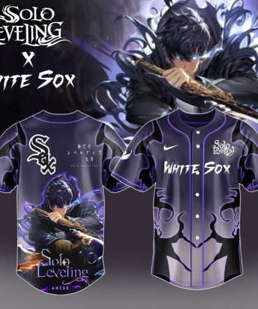 Exclusive Solo Leveling X White Sox Jersey - Limited Edition Anime Design