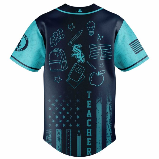 Celebrate Teachers: Stylish Custom Baseball Jersey - Perfect Appreciation Gift! - Image 3