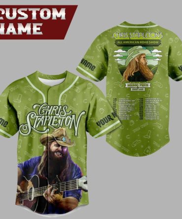 Custom Chris Stapleton Concert Jersey – Personalized All-American Road Show Shirt