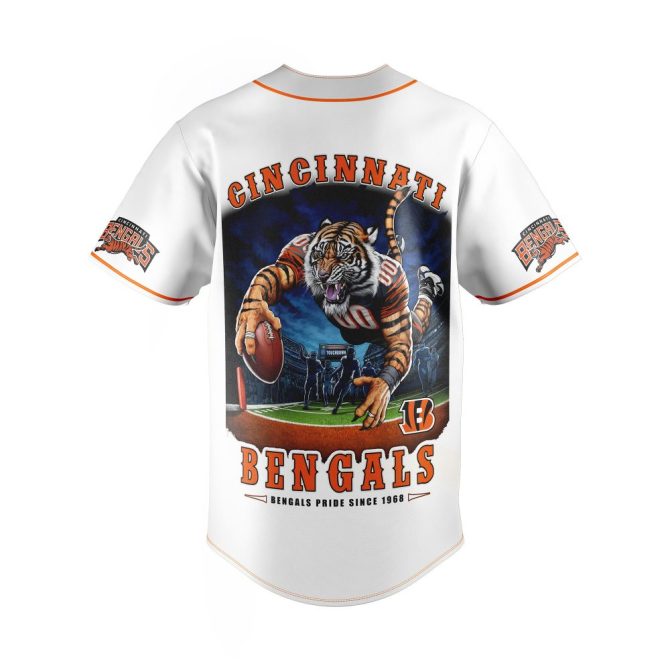 Cincinnati Bengals Die-Hard Fan Jersey - Unique Graphic Design For True Supporters - Image 3