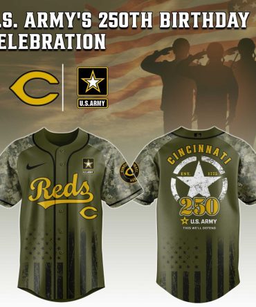 Limited Edition U.S. Army 250Th Anniversary Reds Jersey - Celebrate In Style!