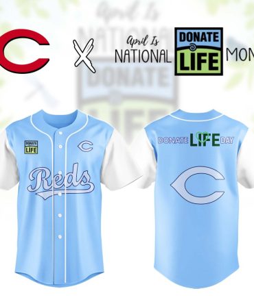 Limited Edition 'Reds' Jersey - Celebrate National Donate Life Month In Style!
