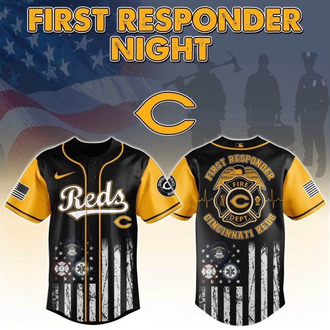 Honor First Responders: Cincinnati Reds Jersey – Limited Edition Tribute