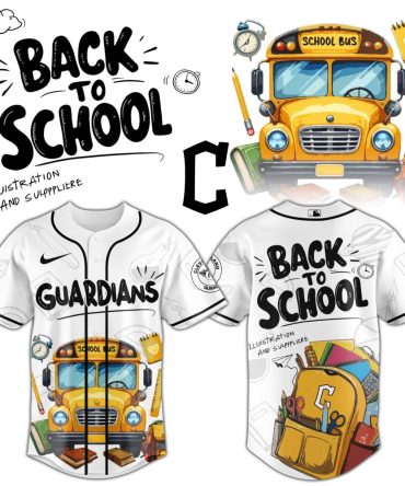 Back To School Guardians Jersey – Fun School Bus Design For Kids & Teens