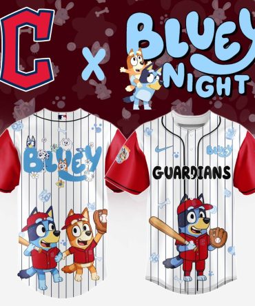 Bluey X Guardians Baseball Jersey – Kids' Limited Edition Sports Shirt