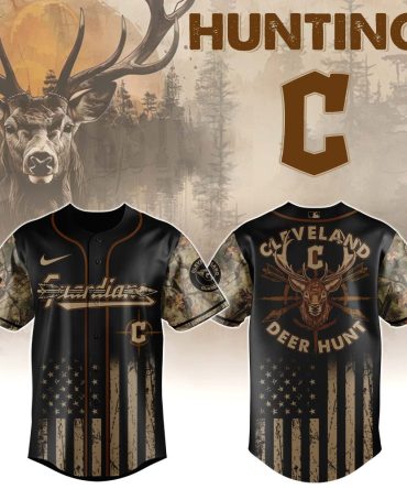 Cleveland Guardians Mlb X Deer Hunting Personalized Baseball Jersey For Fans