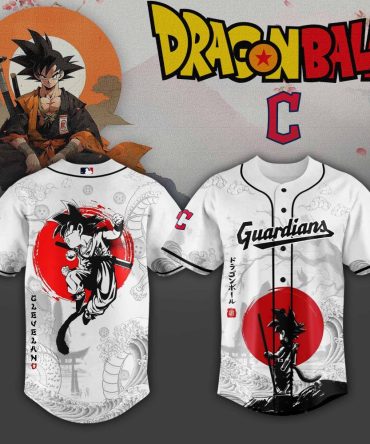 Dragon Ball Guardians Baseball Jersey - Goku Samurai Design, Limited Edition Anime Apparel