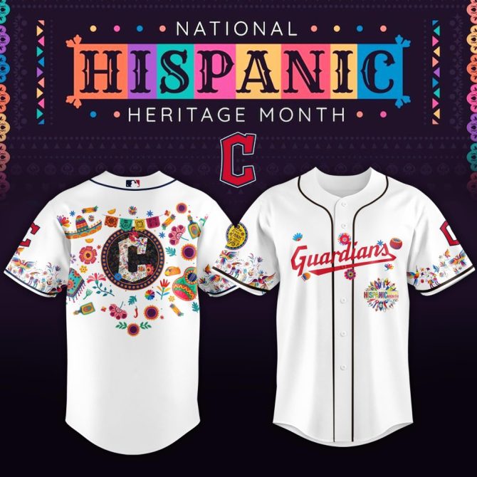 Celebrate Hispanic Heritage Month: Limited Edition Guardians Baseball Jersey
