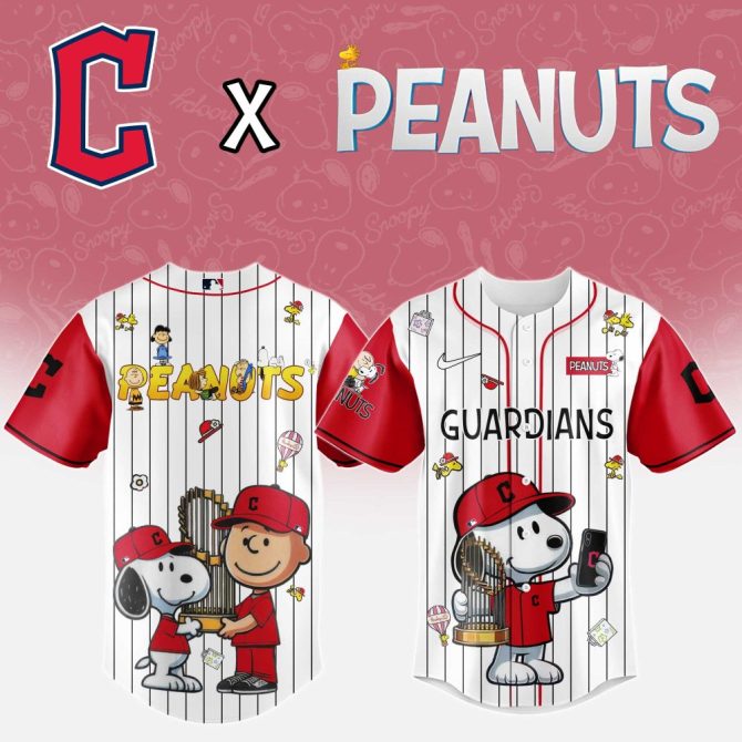 Exclusive Peanuts X Guardians Baseball Jersey – Limited Edition Fan Gear