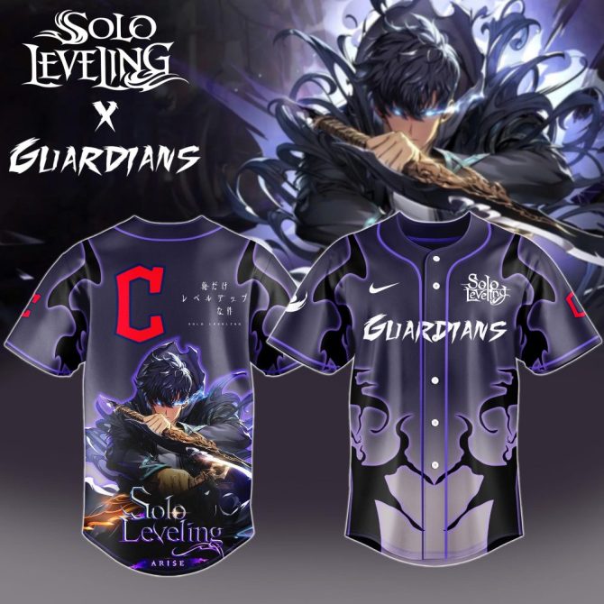 Exclusive Solo Leveling X Guardians Anime Jersey – Limited Edition Fan Gear!