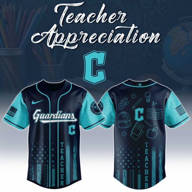 Celebrate Teachers With Customizable Guardians Baseball Jersey – Perfect Gift For Teacher Appreciation!