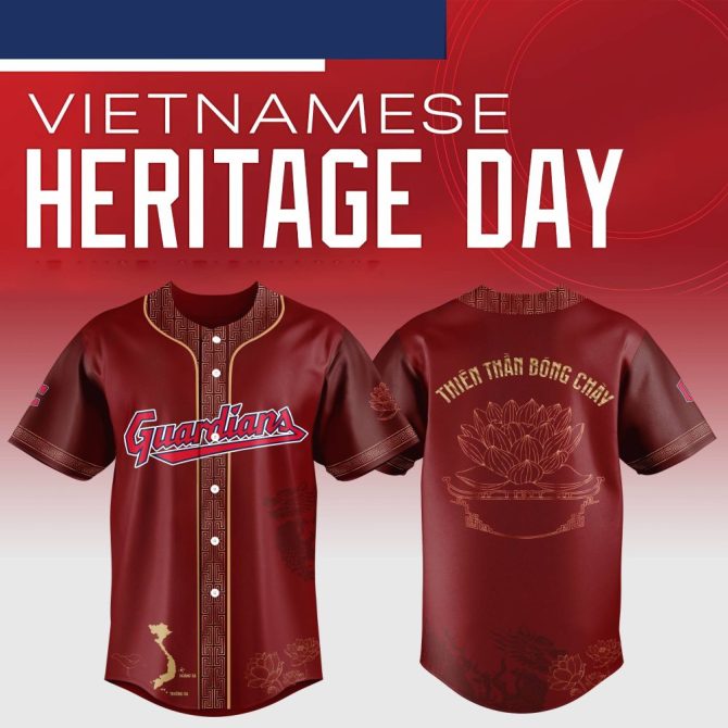 Celebrate Vietnamese Heritage With Exclusive Guardians Jersey - Limited Edition Design