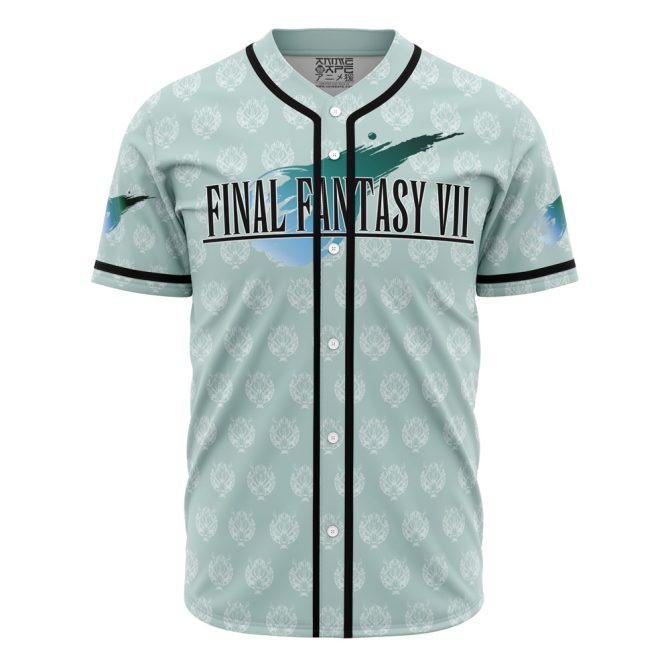 Custom Final Fantasy Vii Baseball Jersey – Personalized Gamer Apparel - Image 2