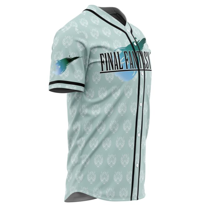 Custom Final Fantasy Vii Baseball Jersey – Personalized Gamer Apparel - Image 4