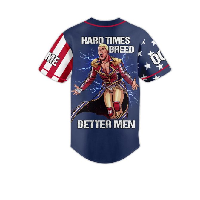 Customizable Cody Rhodes Graphic Jersey - Unique Design & Personalization Available! - Image 3