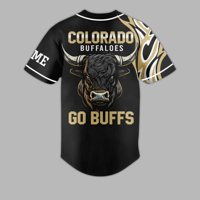 Customizable Colorado Buffaloes Jersey - Personalized Name & Number, Go Buffs Fan Gear - Image 3
