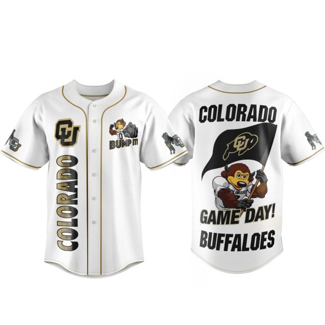 Colorado Buffaloes Game Day Jersey - Official Fan Gear For Ultimate Support
