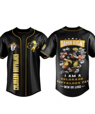 Colorado Buffaloes Fan Jersey - Bold Design For True Supporters - Win Or Lose