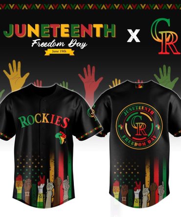 Celebrate Juneteenth In Style: Limited Edition Rockies Freedom Day Jersey