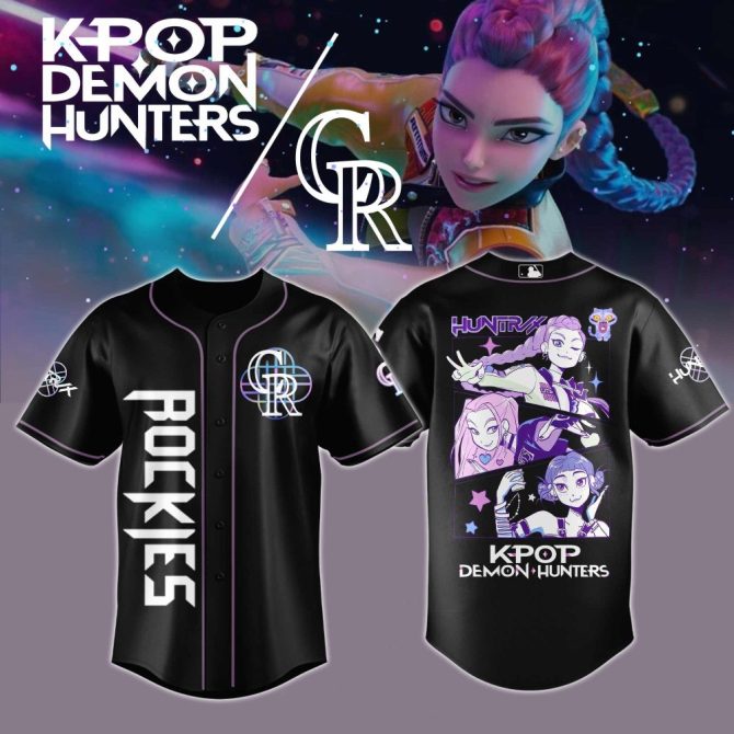 Kpop Demon Hunters Baseball Jersey – Stylish Anime-Inspired Design For Fans