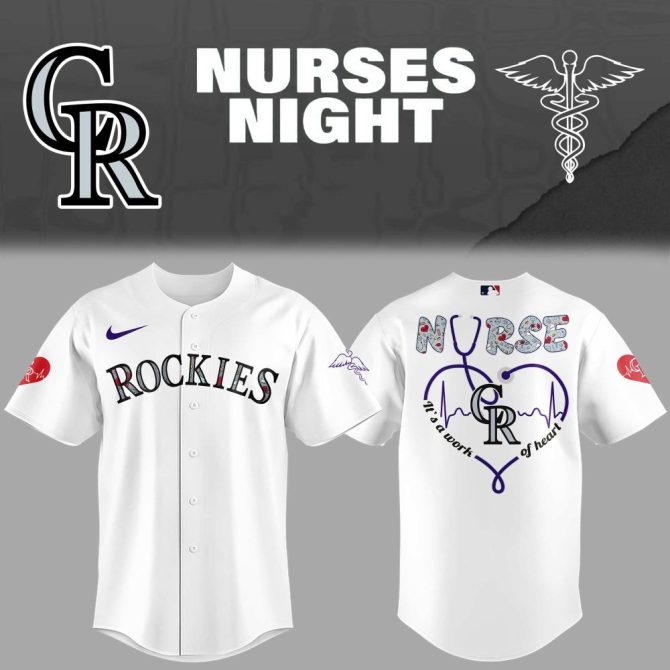 Colorado Rockies Nurses Night Jersey - Celebrate Healthcare Heroes In Style!