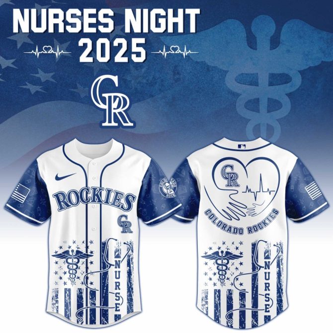 Colorado Rockies Nurses Night 2025 Jersey – Show Your Pride In Style!