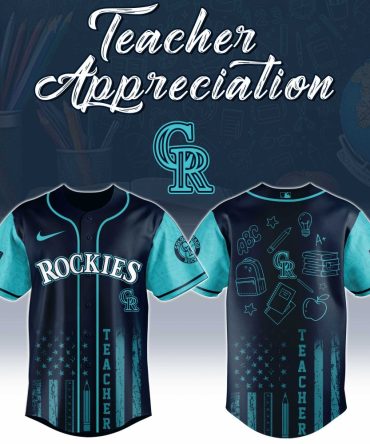 Celebrate Teachers With Custom Rockies Jersey - Perfect Gift For Educators! 🎓📚 #Thankateacher
