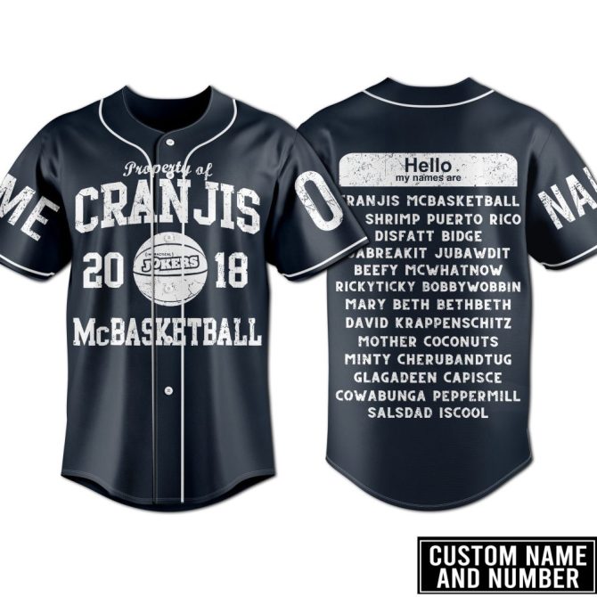 Custom Name & Number Baseball Jersey - Personalized Fan Apparel, Unique Gift Idea